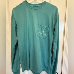 Properly Tied Long Sleeve Pocket T-Shirt Duck Dog Graphic Men’s Small